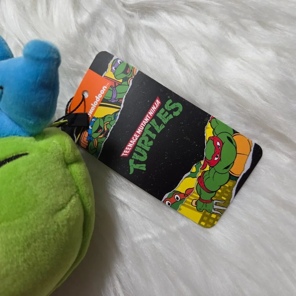 TMNT Leonardo Keychain Coin Purse